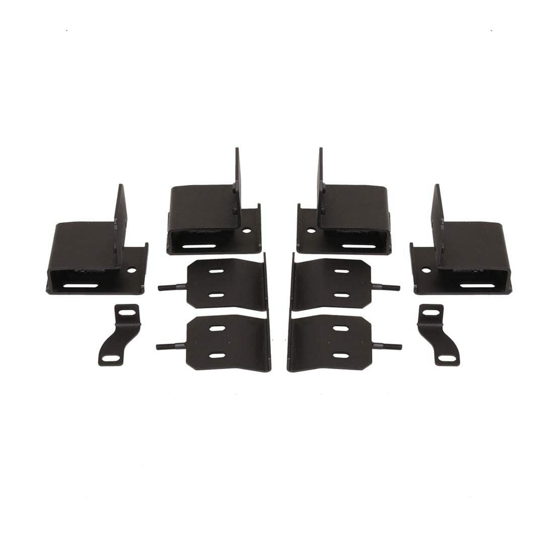 TRAILFX JRB001T Heavy-Duty Aluminum Roof Basket Cargo Carrier for Wrangler JL & Gladiator Direct Fit No Drill Application