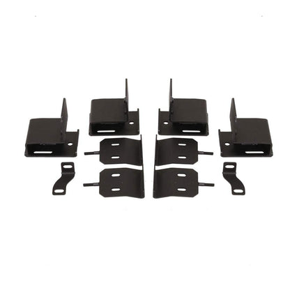 TRAILFX JRB001T Heavy-Duty Aluminum Roof Basket Cargo Carrier for Wrangler JL & Gladiator Direct Fit No Drill Application
