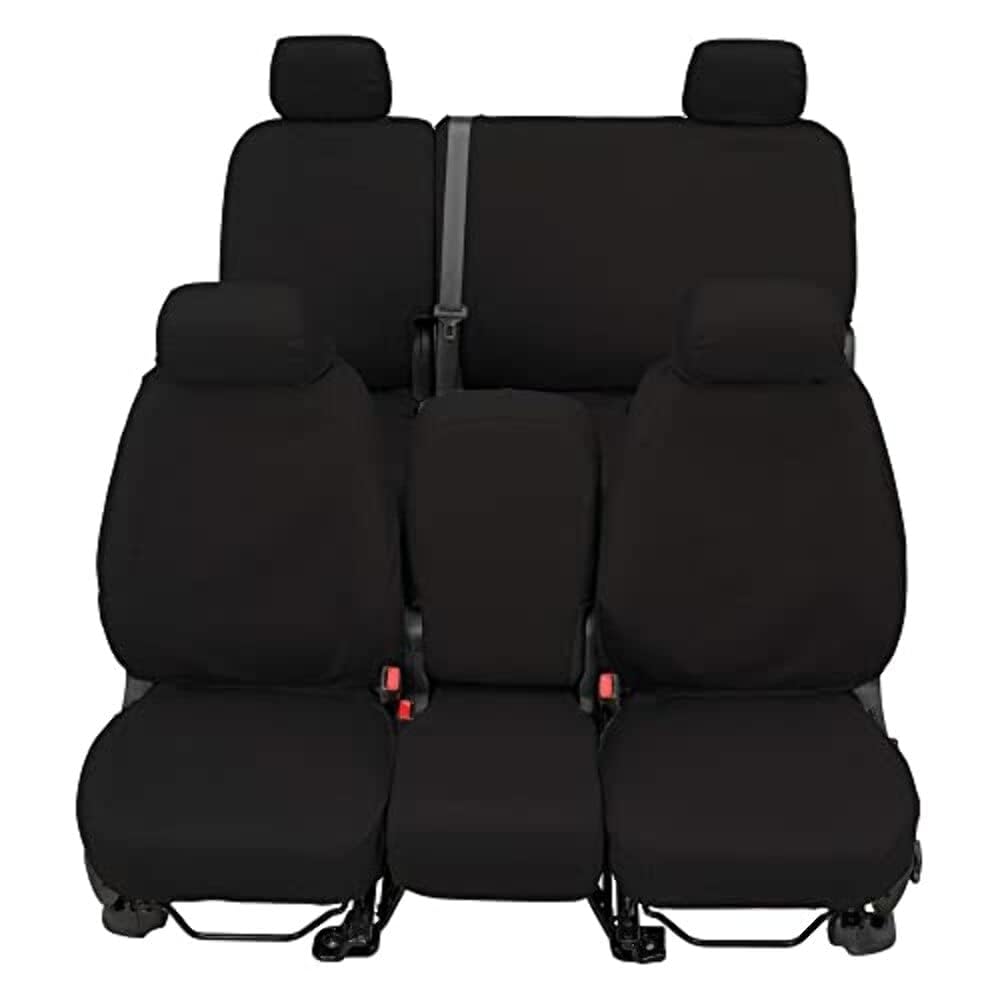 COVERCRAFT SS8397PCCH Covercraft SeatSaver Second Row Custom Fit Seat Cover for Select Ram Pickup Models - Polycotton (Charcoal)