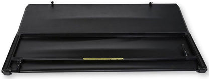 TRAILFX TFX1117 TrailFX Soft Tri-Fold Tonneau Cover Fits Chevrolet Silverado 1500 8 ft Bed 2019-2025 Lockable Using Tailgate Handle 3 Panels and 2 Folds Black Vinyl with Aluminum Rails TrailFX TFX1117