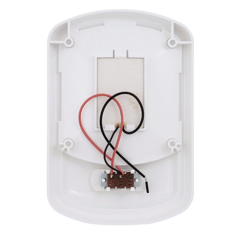 ARCON 20713N Arcon LED Ceiling Single Light 12V Euro-Style Soft White Dome Fixture with White Lens Easy On/Off Switch Compact Interior Lighting for RV Camper Trailer Arcon 20713N