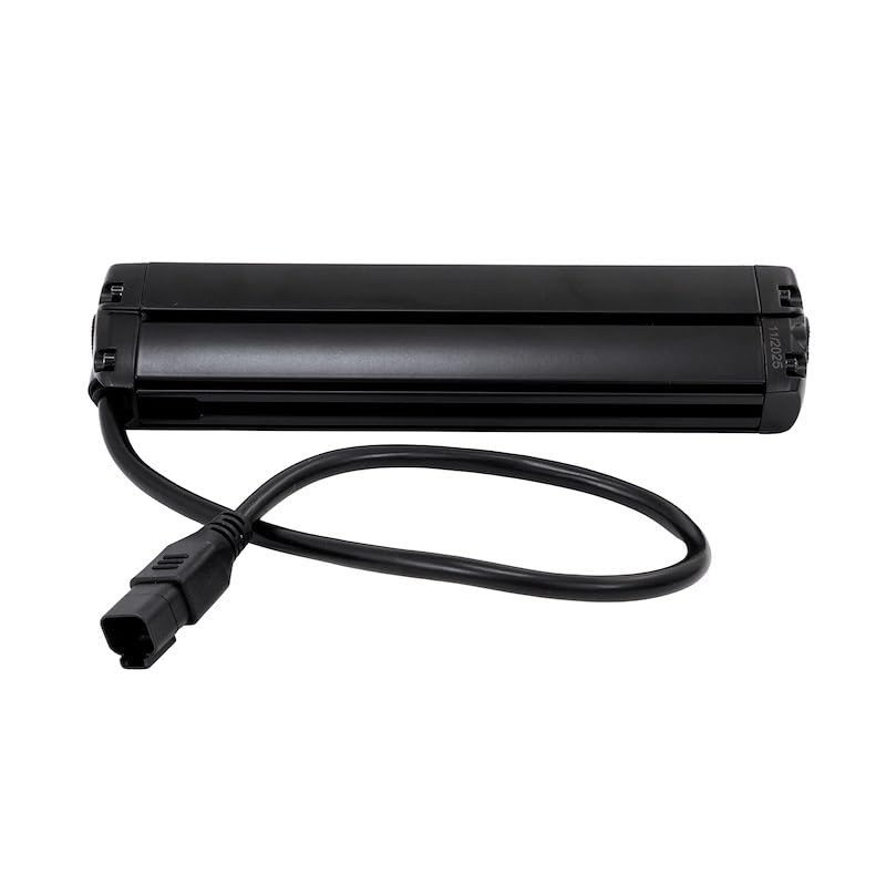 TRAILFX 10SRBKCM TrailFX 10SRBKCM Light Bar 10 Inch Single Row LED 45W Combo Spot and Flood Lights 3780 Raw Lumens Black Aluminum Housing IP67 with Brackets and Installation Hardware