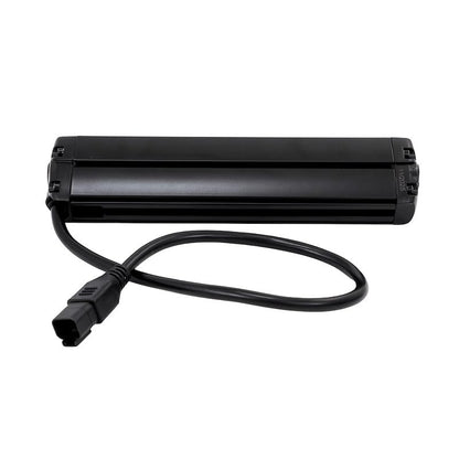 TRAILFX 10SRBKCM TrailFX 10SRBKCM Light Bar 10 Inch Single Row LED 45W Combo Spot and Flood Lights 3780 Raw Lumens Black Aluminum Housing IP67 with Brackets and Installation Hardware