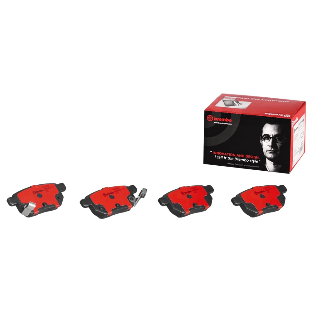 BREMBO P83088N Brembo P83088N Premium Ceramic Rear Disc Brake Pad Set CHERY/LEXUS/RELY/TOYOTA OE# 0446606010