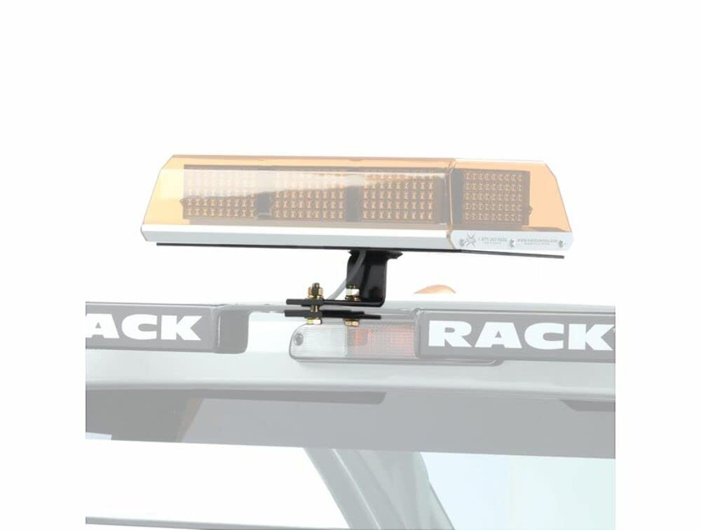 BACKRACK 91001 BACKRACK RealTruck Light Bracket 10.5" Base | Black, Driver Side | 91001 | Universal w Frame's