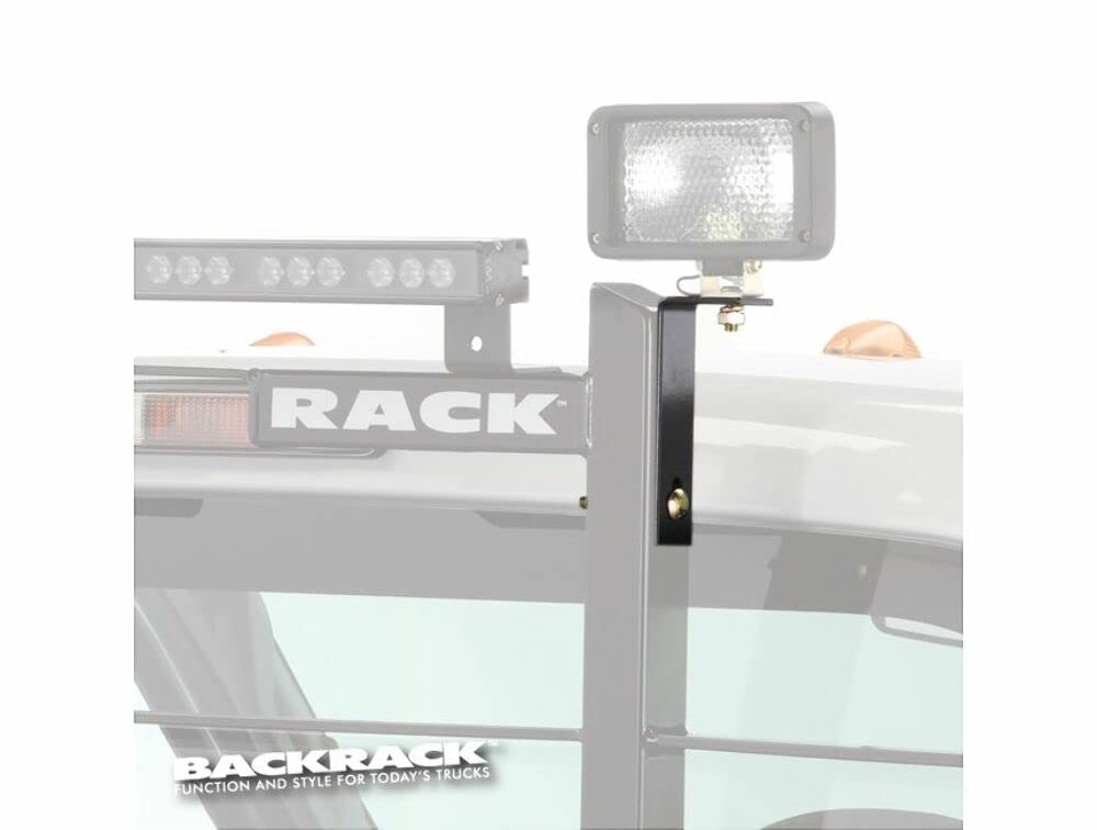BACKRACK 91003 BACKRACK RealTruck Light Bracket 10.5" | Black, Passenger Side | 91003 | Universal w Frame's