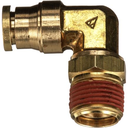 GATES G31124-2502 Gates G31124-2502 AIR BRAKE TO MALE PIPE SWIVEL-90 (SURELO