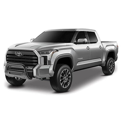 TRAILFX B1614T TrailFX Bull Bar with Skid Plate for Toyota Tundra 2022-2025 Black Matte Titanium Powder Coated 3.5 Inch Diameter Steel Frame Mount TrailFX B1614T