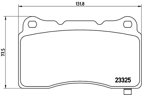 BREMBO P09004 Brembo P09004 Low-Met Alloy Steel Front Disc Brake Pad Set CADILLAC/FORD/FORD USA OE# 105506600B