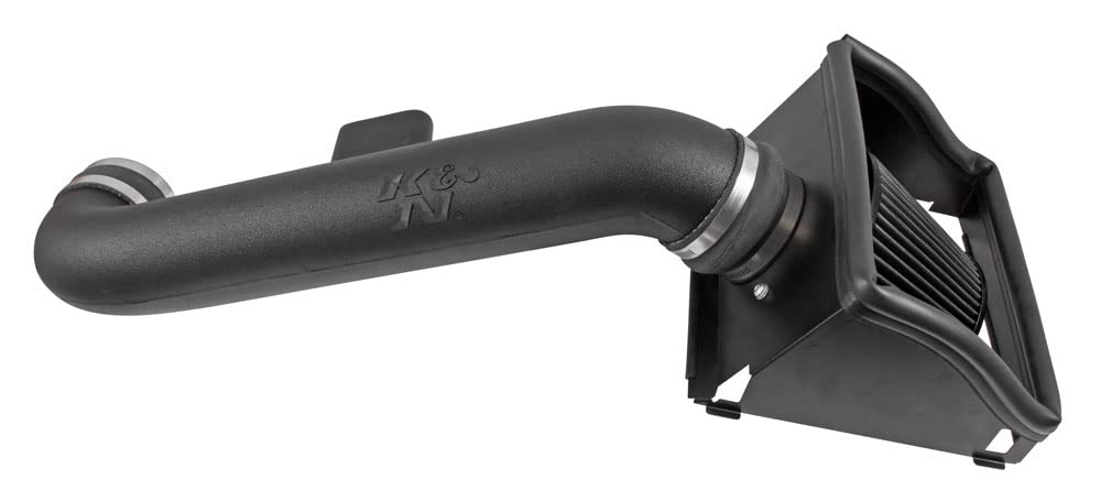 K&N FILTER 30-2591 K&N Cold Air Intake System: Dry-Flow Air Filter, Increase Performance & Towing: Compatible with 2015-2020 Ford: F150, 30-2591