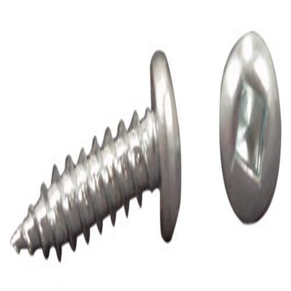 AP PRODUCTS 012-PSQ500W 8 X 3/4 AP Products 012-PSQ500 W 8 X 3/4 White Pan Head Square Recess Screw - Pack of 500