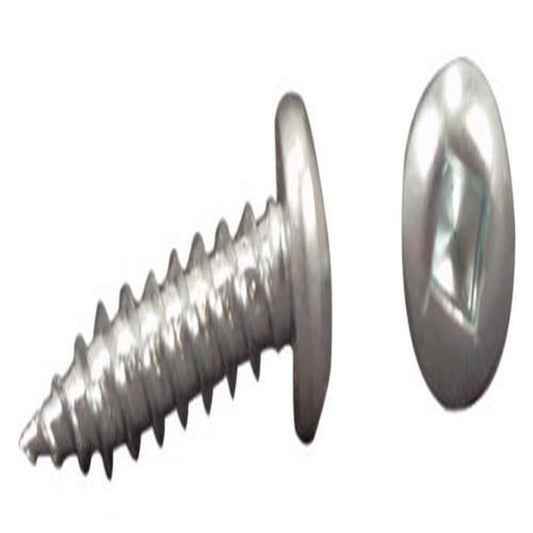 AP PRODUCTS 012-PSQ500W 8 X 3/4 AP Products 012-PSQ500 W 8 X 3/4 White Pan Head Square Recess Screw - Pack of 500