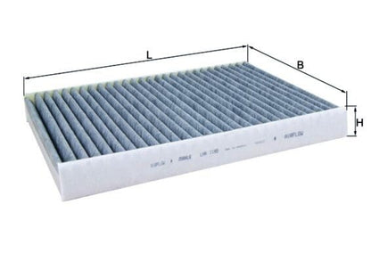 Mahle LAK1185 LAK 1185 Interior Cabin Air Filter