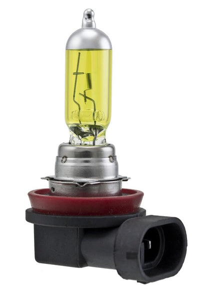 HELLA H71071072 HELLA H71071072 Optilux XY Series H8 Xenon Yellow Halogen Bulbs, 12V, 35W, 2 Pack