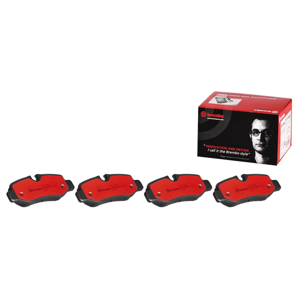 BREMBO P50126N Brembo P50126N Premium Ceramic Rear Disc Brake Pad Set MERCEDES-BENZ OE# A4474200320