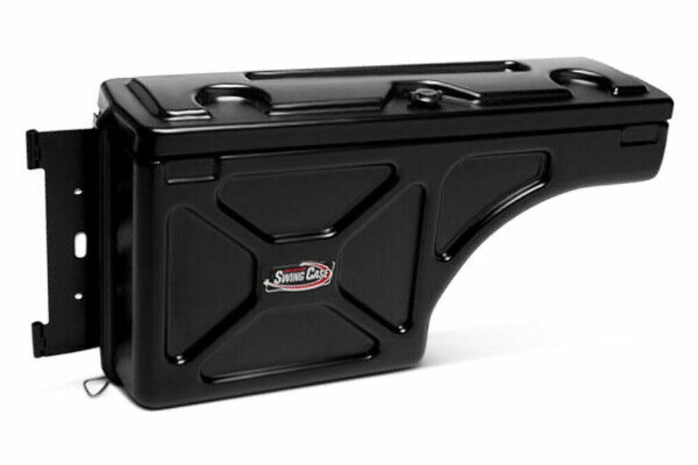 UNDERCOVER SC502P RealTruck UnderCover SwingCase Truck Bed Storage Box | SC502P | Fits 2016-2025 Nissan Titan Passenger Side (Will not fit with Titan Box)