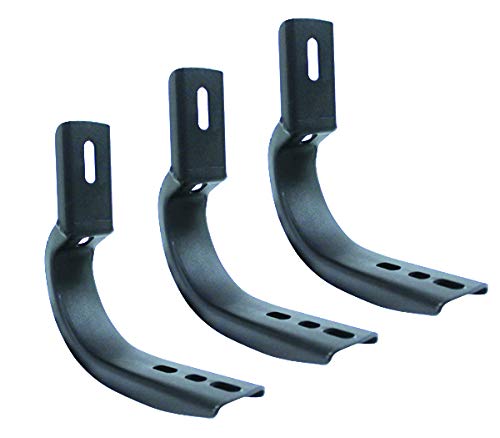 GO RHINO 6844995 Go Rhino OE Xtreme Brackets | Mild Steel, Textured Black | 6844995 | Fits 2019-2024 Ram 1500 Crew Cab Pickup