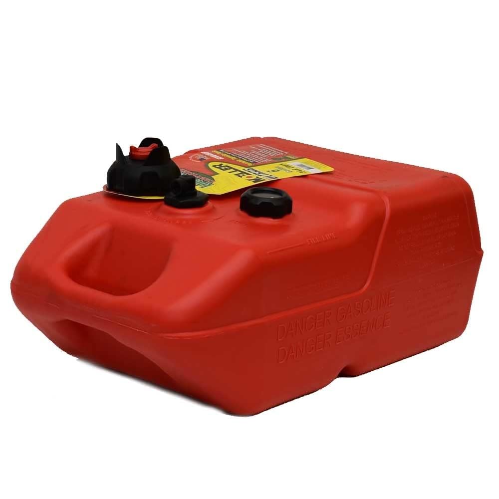 MOELLER 620049LP Moeller Marine EPA- Compliant Topside Fuel Tank - 6 Gallons, Low Profile, Model# 620049LP
