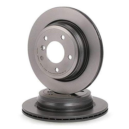 BREMBO 09B33821C02 Brembo 09.B338.21 UV Coated vented Rear Brake Rotor BMW/BMW (BRILLIANCE) OE# 34216764653