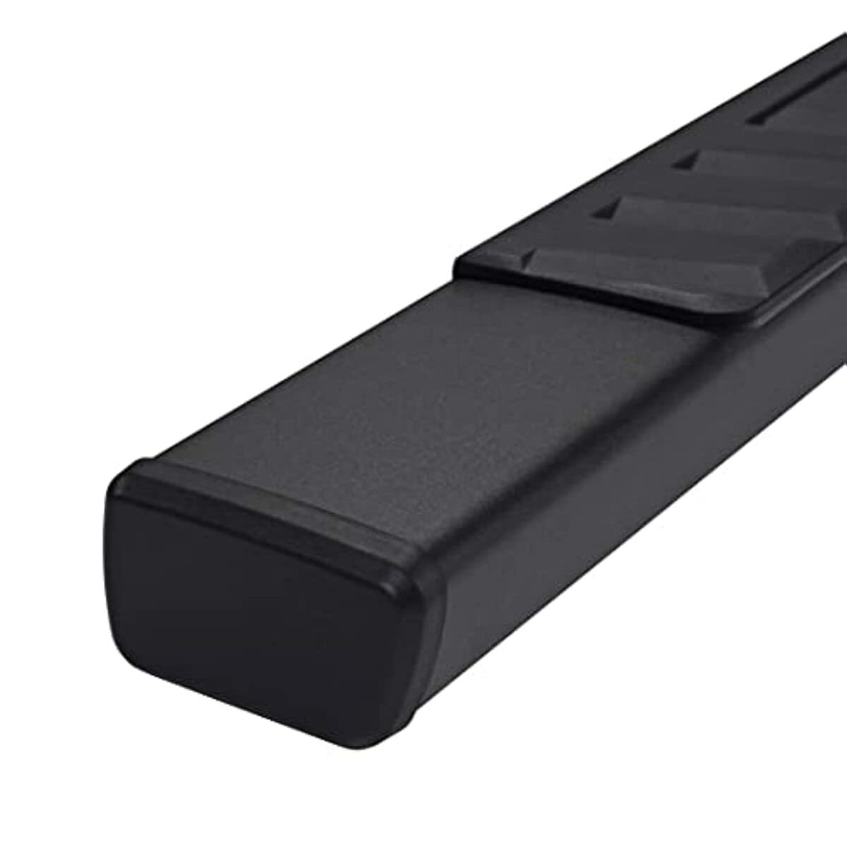 TRAILFX A4009B TrailFX Side Step Bars Fits 2015–2025 Chevrolet Colorado 4 Inch Trapezoid Straight Side Steps with Step Pads Black Matte Powder-Coated Steel Rocker Panel Mount Set of 2 TrailFX A4009B