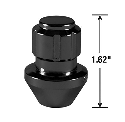 GORILLA 96643BDX Gorilla Automotive 96643BDX Black Factory Style Wheel Lock System (14mm x 1.50 Thread Size, 20-Pack)