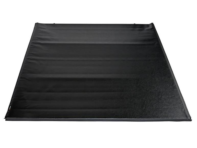 TRAILFX TFX5214 TrailFX Soft Roll-Up Tonneau Cover Fits 2024-2025 Toyota Tacoma 6 Foot Bed Soft Roll-Up with Hook and Loop Lockable via Tailgate Handle Lock Black Vinyl with Aluminum Rails Inside Rail Mount