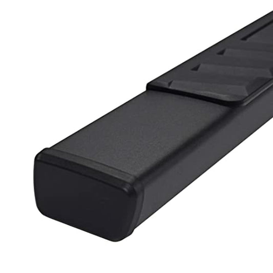 TRAILFX A4009B TrailFX Side Step Bars Fits 2015–2025 Chevrolet Colorado 4 Inch Trapezoid Straight Side Steps with Step Pads Black Matte Powder-Coated Steel Rocker Panel Mount Set of 2 TrailFX A4009B