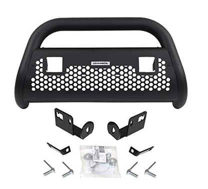 GO RHINO 55632T Go Rhino RC2 Bull Bar w/ Two 3" Cube Lights & Mounting Brackets | Mild Steel, Textured Black | 55632T | Fits 2006 - 2008 Dodge Ram 1500; 2006 - 2009 Dodge Ram 2500, 3500