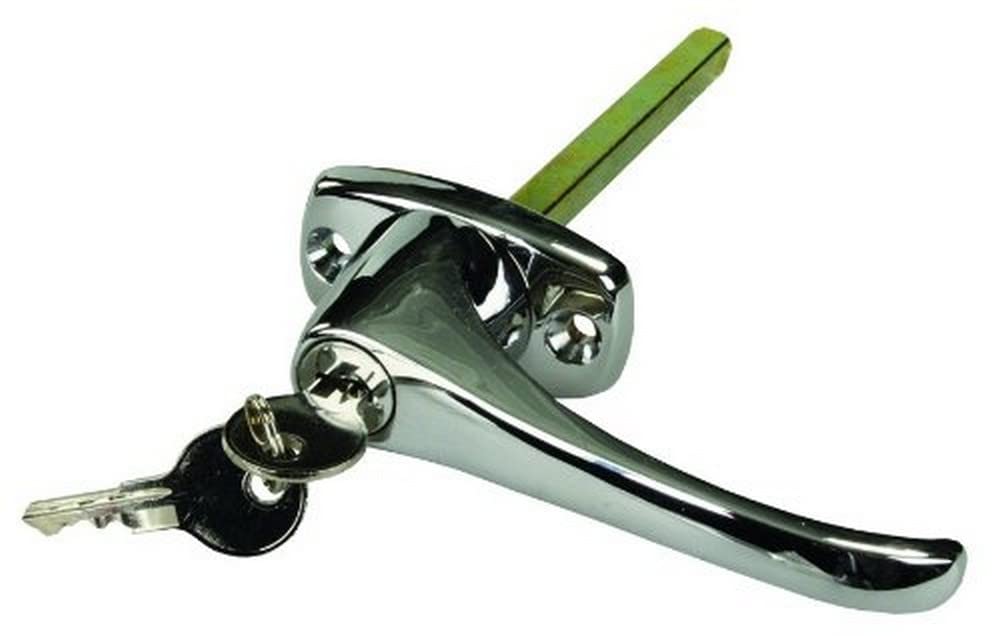 JR PRODUCTS 10895 JR Products 10895 Locking L-Handle, Chrome