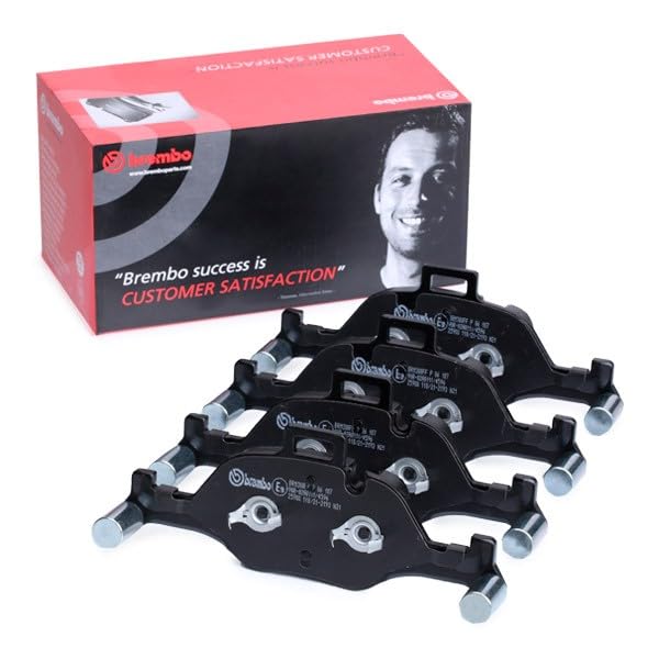 BREMBO P06107 Brembo P06107 Low-Met Front Disc Brake Pad Set BMW OE# 34116875396