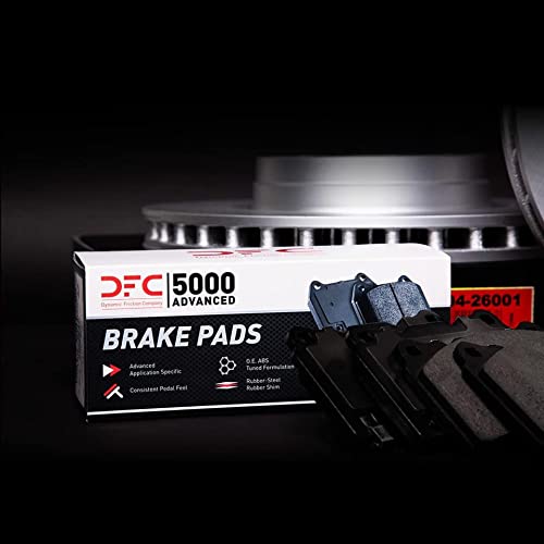 Dynamic Friction 1551-2285-01 DFC Front 5000 Advanced Brake Pads