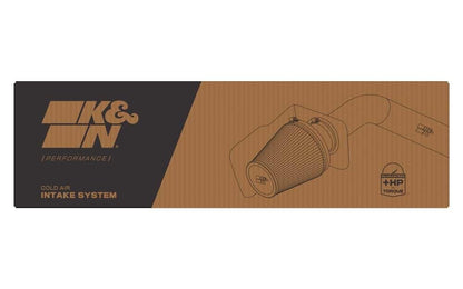 K&N FILTER 63-2591 K&N Cold Air Intake System: High-Flow Air Filter, Increase Performance & Towing: Compatible with 2015-2020 Ford: F150, 63-2591
