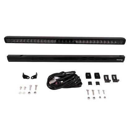 TRAILFX 30SRBKCM TrailFX 30SRBKCM Light Bar 30 Inch Single Row LED 165W Combo Spot and 90 Flood Lights 13860 Raw Lumens Black Aluminum Housing IP67 with Brackets and Installation Hardware