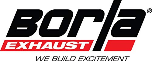 BORLA 20156 BORLA 20156 Exhaust Tip 2.5" Inlet - 4" Single Round Rolled-Edge Angle-Cut Lined Outlet - 6.25" Long Exhaust Tip Embossed with BORLA Logo. Clamp On Mounting Method. Clamp Included.