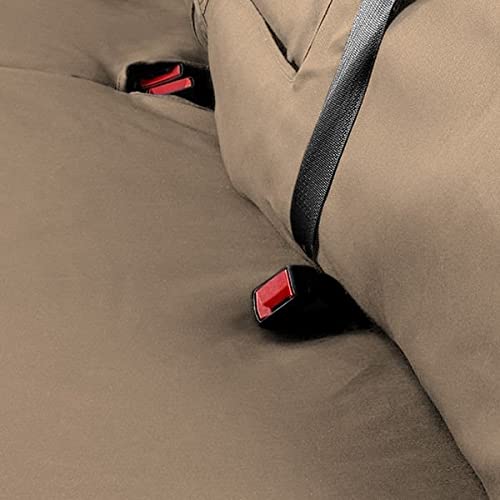 COVERCRAFT SS3446PCTP Covercraft SeatSaver Front Row Polycotton Taupe Taupe SS3446PCTP