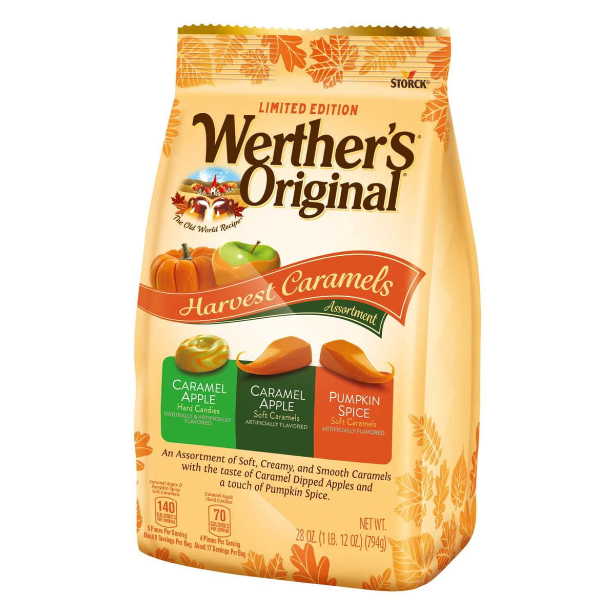 Werther's Original Werther's Original Harvest Caramel Assortment, Individually Wrapped, 28 oz