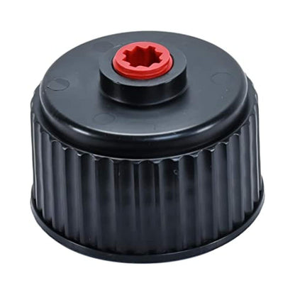 SPEEDFX 8842 SpeedFX Utility Jug Replacement Cap 8842, Replacement For SpeedFX 5 Gallon Containers, Round, Plastic, Black, with O-Ring