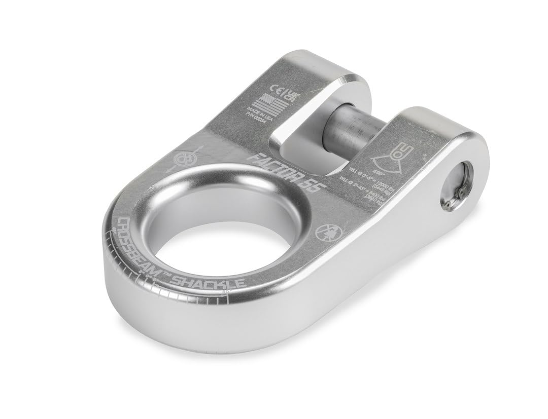 FACTOR 55 00054-05 Factor 55-00054-05 - Crossbeam Shackle Silver