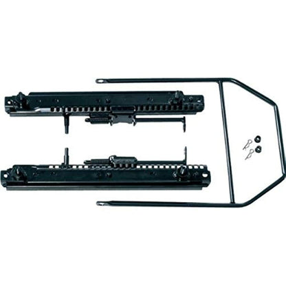 RUGGED RIDGE 13201.03 Rugged Ridge Seat Slider - Fits 1976-1995 Jeep CJ & Wrangler YJ - OE Style - Durable Steel Construction - Sold Individually