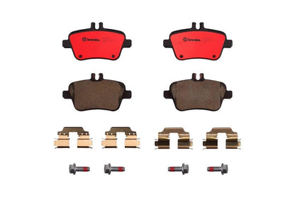 BREMBO P50091N Brembo P50091N Premium Ceramic Rear Disc Brake Pad Set MERCEDES-BENZ OE# A0074209420