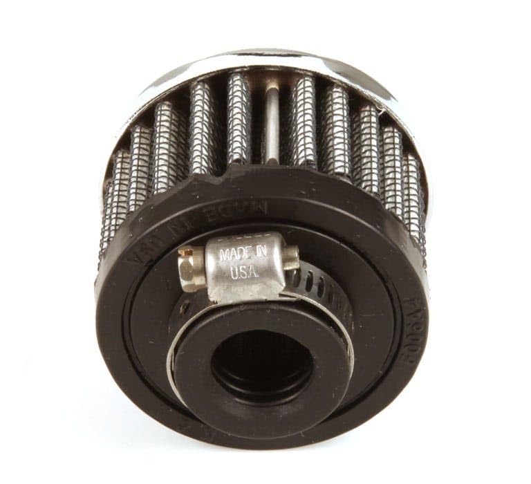 K&N FILTER 62-1340 K&N Vent Air Filter/ Breather: High Performance, Premium, Washable, Replacement Engine Filter: Flange Diameter: 0.625 In, Filter Height: 1.5 In, Flange Length: 0.4375 In, Shape: Breather, 62-1340
