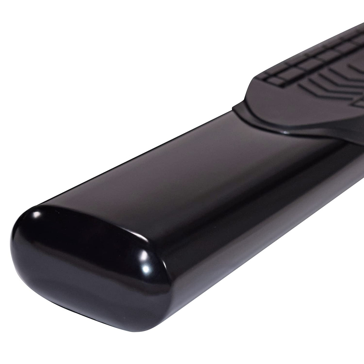 TRAILFX A8252B TrailFX Nerf Bars Fits Chevrolet Silverado 1500 Crew Cab 2020-2021 – Black Powder Coated Steel 6 Inch Oval Bent Side Steps with Step Pads Welded End Caps Rocker Panel Mount