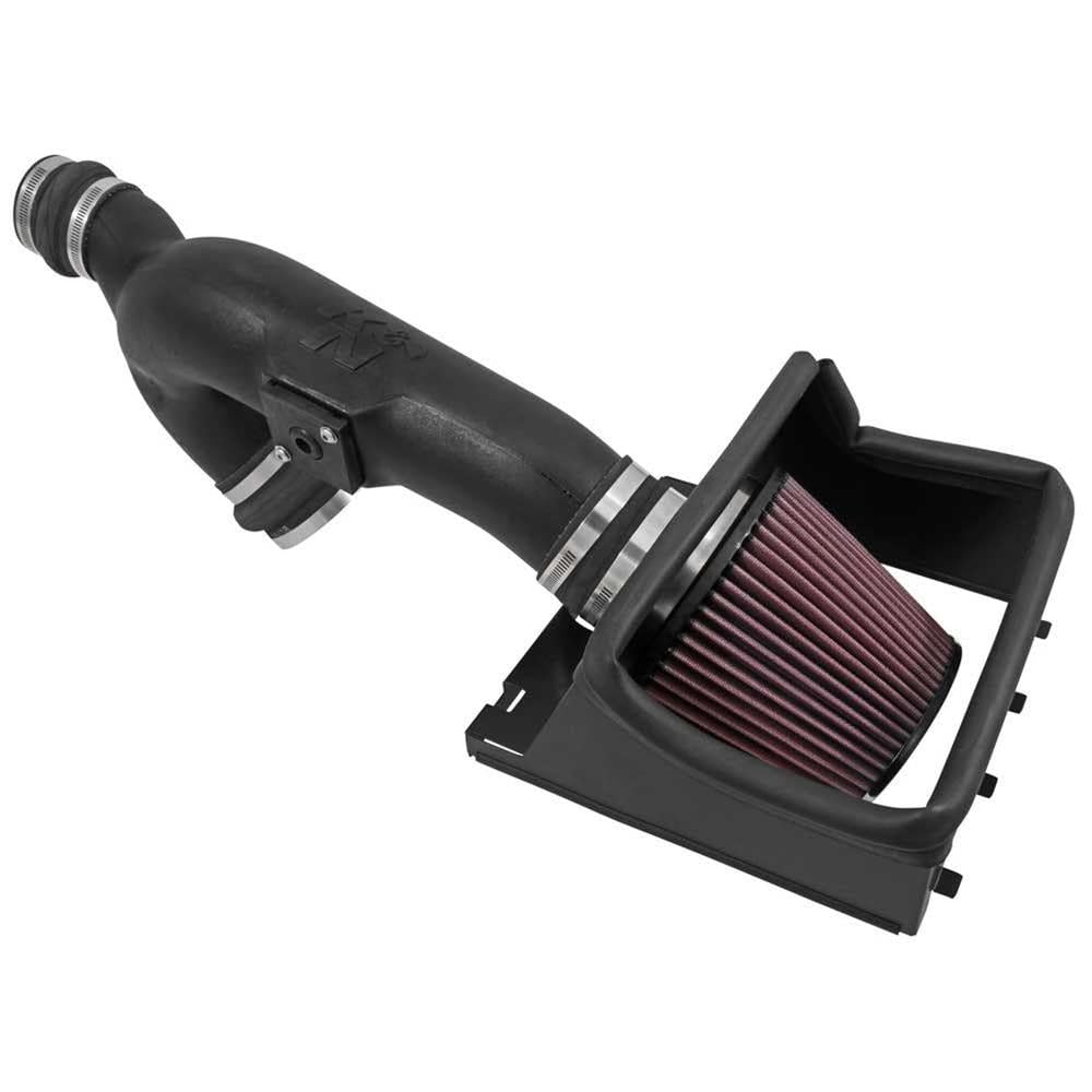 K&N 57-2595 Cold Air Intake System: High-Flow Air Filter