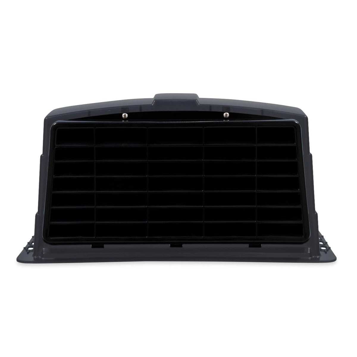CAMCO 40453 Camco Standard Roof Vent Cover, Opens for Easy Cleaning, Aerodynamic Design, Easily Mounts to RV with Included Hardware-Smoke (40453)