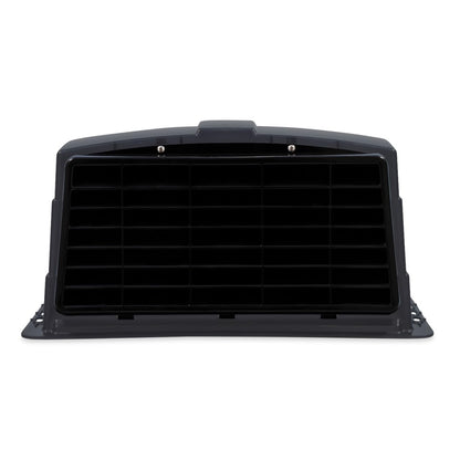 CAMCO 40453 Camco Standard Roof Vent Cover, Opens for Easy Cleaning, Aerodynamic Design, Easily Mounts to RV with Included Hardware-Smoke (40453)