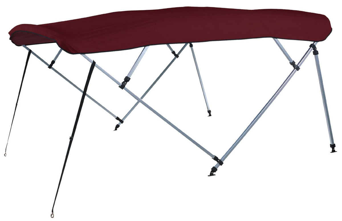 Carver A(8SQ)4893UB-08 A(8SQ) 4893UB-08 8'L 4-Bow SQ Tube Pontoon