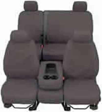 COVERCRAFT SS2422PCGY Covercraft SeatSaver Front Row Custom Fit Seat Cover for Select Ford E-Series Van Models - Polycotton (Grey) - SS2422PCGY