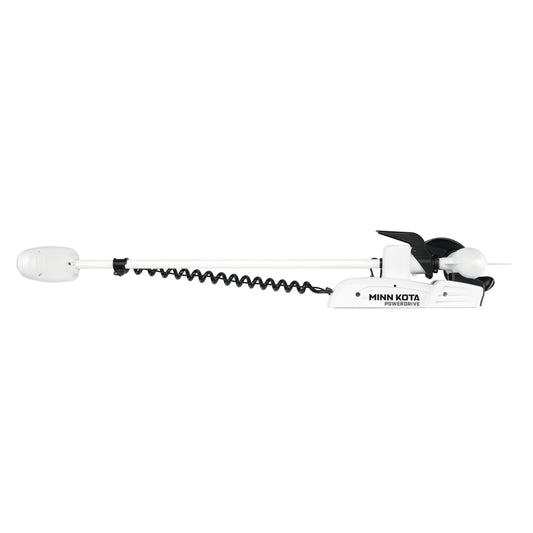 MINN KOTA 1363585 Minn Kota Riptide PowerDrive Bow-Mount Electric Trolling Motor with Micro Remote – 70 Lb. Thrust, 54 In. Shaft, Saltwater
