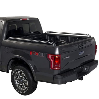 PUTCO 89864 Putco 89864 Classic Locker Side Rails - Stainless Steel Truck Bed Rails Fits 2015-2023 Ford F-150-5.5ft Bed