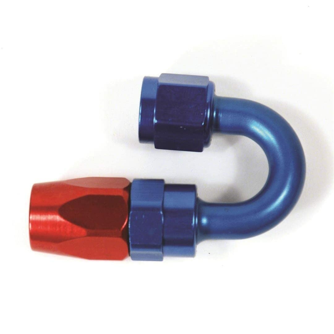 SPEEDFX 520680 Speedfx 520680 -6AN X 180 R/B PUSH-ON HOSE END